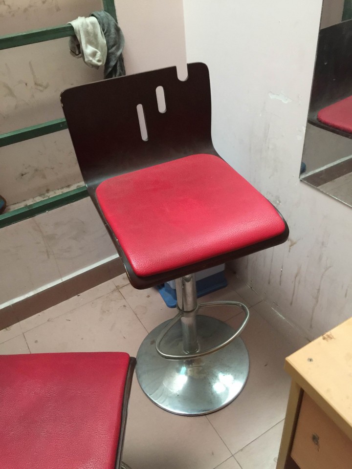 Thanh Lý Ghế Xoay Bar Gỗ, Nệm PVC