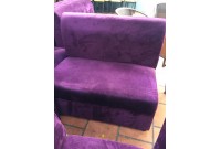 THANH LÝ SOFA NHUNG KHUNG GỖ
