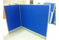THANH LÝ VÁCH NGĂN VĂN PHÒNG VẢI NỈ KHUNG NHÔM
