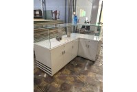 Tủ Quầy L 1m6 x 1m2 mới 99%