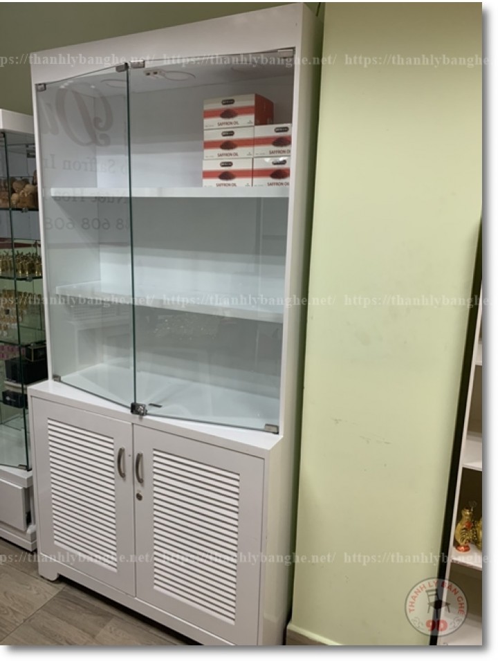 Tủ Kính Trưng Bày Túi Xách, Giày Dép