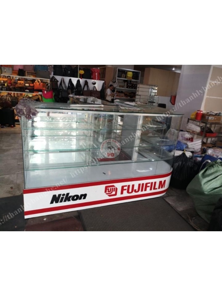 THANH LÝ TỦ NHÔM KÍNH L 1M4 X 2M