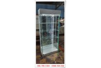 TỦ KÍNH TRƯNG BÀY NƯỚC HOA, MỸ PHẨM 80 X 1M8