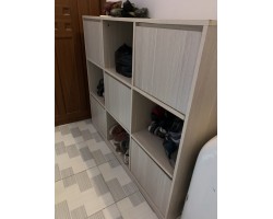 Tủ giày dép MDF cũ thanh lý 