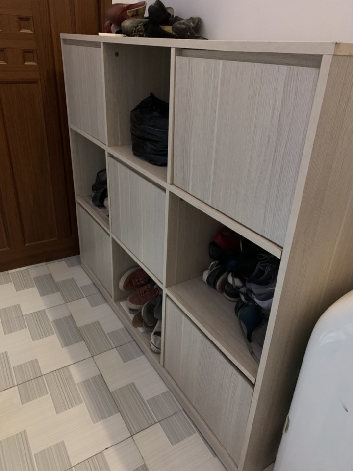 Tủ giày dép MDF cũ thanh lý 