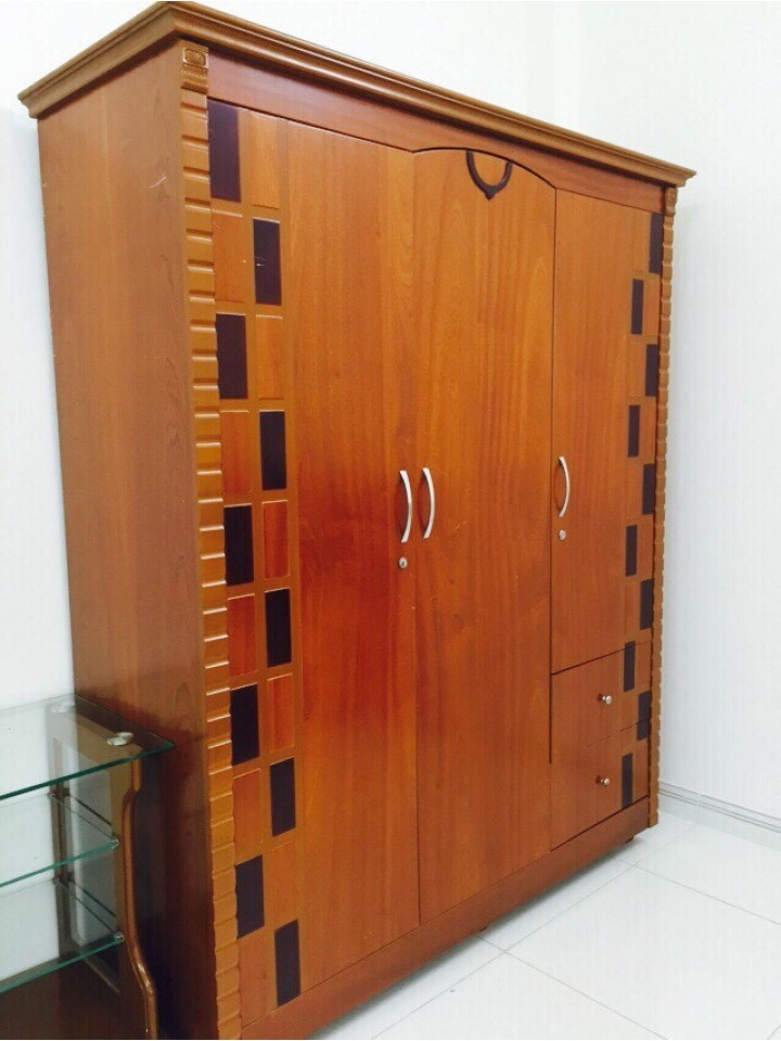 Thanh lý tủ quần áo 3 cánh 1m6