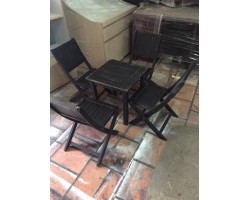 Thanh lý bộ ghế cafe gỗ tự nhiên