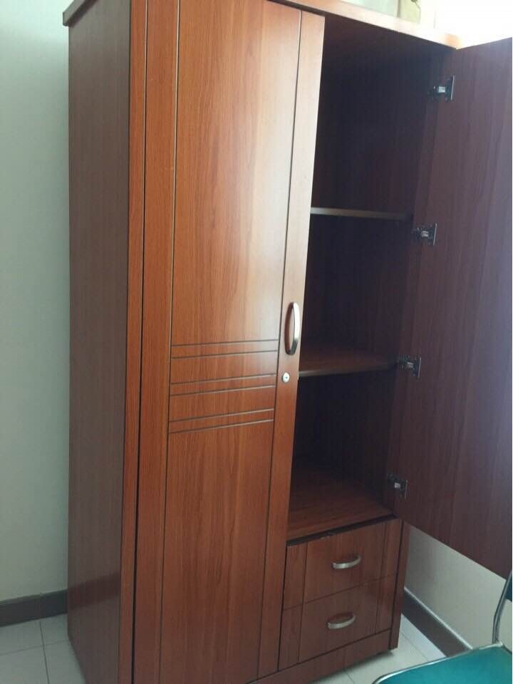 Thanh lý tủ quần áo 2 cánh 1mx2m