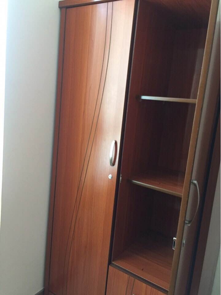 Thanh lý tủ quần áo MDF 2 cánh 1mx2m