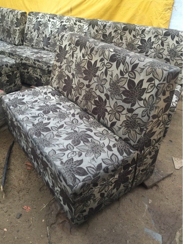 Thanh lý ghế sofa vải đôi 2 người ngồi