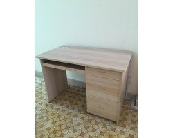 Bàn làm việc 1m2 cũ 3 hộc tủ thanh lý