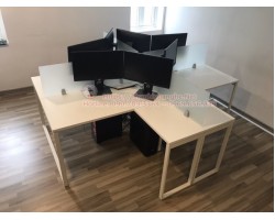 Thanh lý bàn cụm nhân viên 4 người cũ