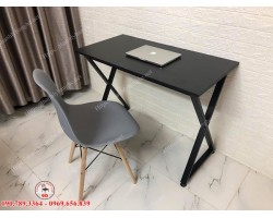 Combo bàn làm việc chân chữ X giá rẻ
