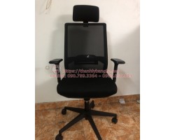 Thanh lý ghế xoay trưởng phòng lưng lưới cũ giá rẻ