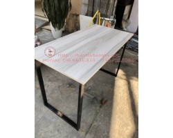 Bàn làm việc chân sắt 60x1m2 cũ giá rẻ