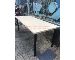 Thanh lý bàn họp chân sắt 80x2m cũ giá rẻ