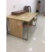Thanh lý bàn làm việc chân sắt cũ 1mx1m5
