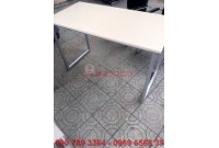 Thanh lý bàn làm việc chân sắt 1m2