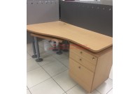 THANH LÝ BÀN LÀM VIỆC VĂN PHÒNG CÓ HỘC 1M4 MS 623