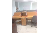 Thanh lý cụm bàn làm việc có vách ngăn cũ 570