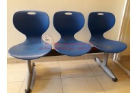 THANH LÝ GHẾ BĂNG CHỜ CHÂN SẮT 3 NGƯỜI 599