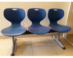 THANH LÝ GHẾ BĂNG CHỜ CHÂN SẮT 3 NGƯỜI 599