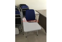 Thanh lý ghế xếp liền bàn lưng dài cũ giá rẻ