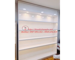 Thanh lý tủ kệ trưng bày đèn led cũ giá rẻ