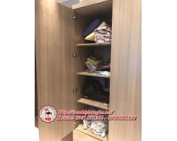 Thanh lý 4 tủ quần áo cũ 3 cánh giá rẻ MS 626