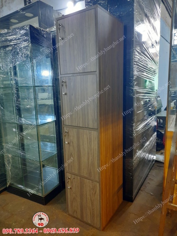 Thanh lý tủ locker, tủ để đồ 4 ngăn