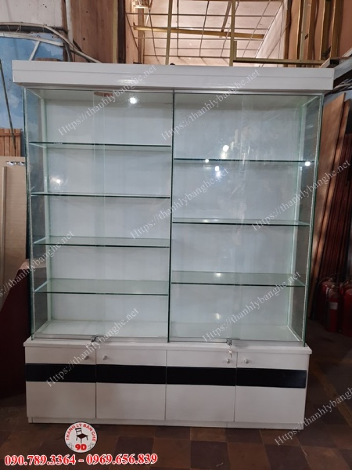 Tủ trưng bày 1M6 thanh lý giá rẻ