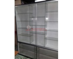 Thanh lý tủ kiếng trưng bày nhiều tầng và kích thước