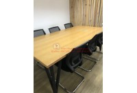 Thanh lý bàn họp văn phòng 1m2x2m4 cũ tại TpHCM