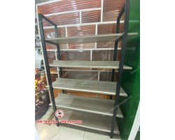 Thanh lý kệ sắt trưng bày cũ giá rẻ