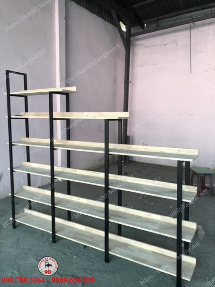 Thanh lý kệ sắt văn phòng trưng bày giá rẻ