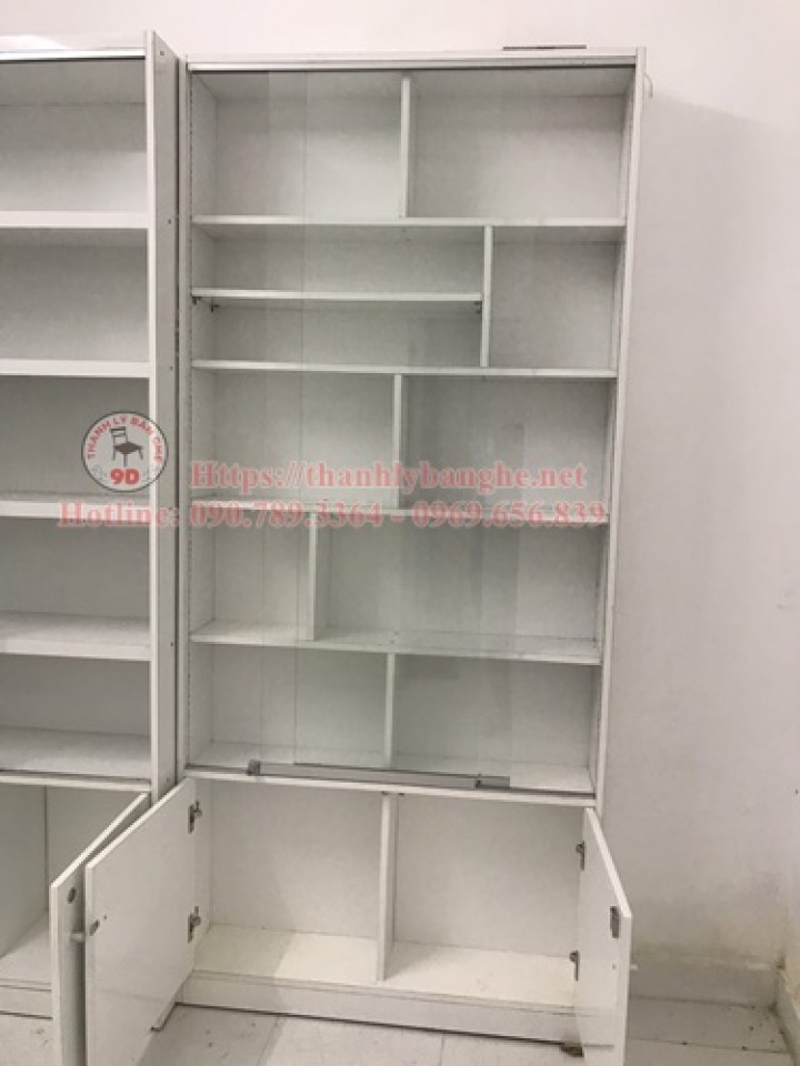 Bán tủ kệ trưng bày mỹ phẩm nhỏ giá rẻ