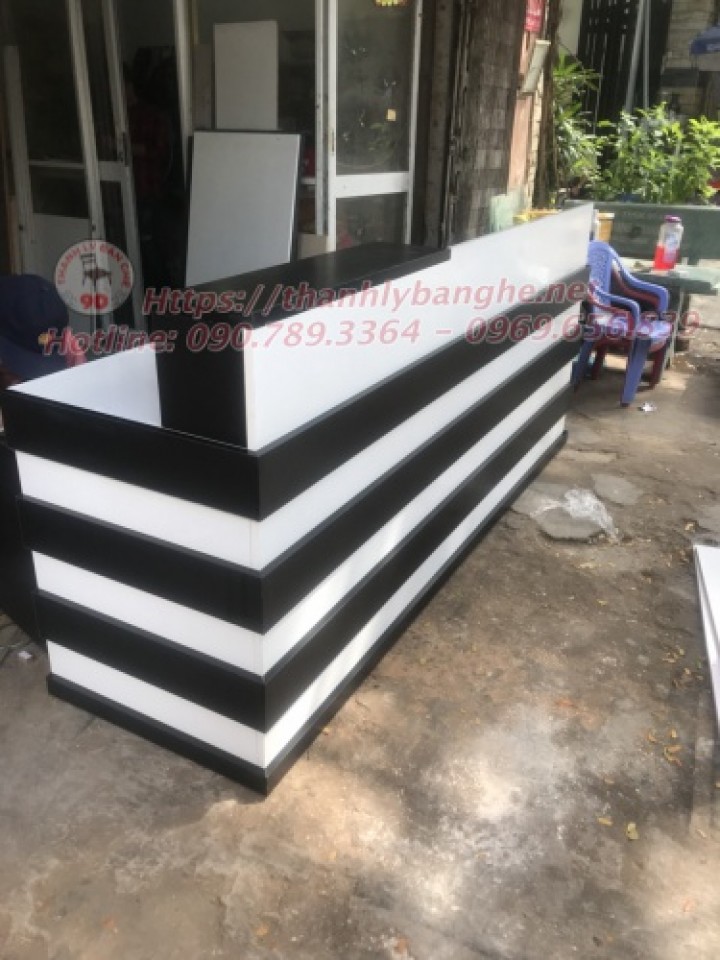 Quầy văn phòng cũ thanh lý 2m2 giá rẻ MS851