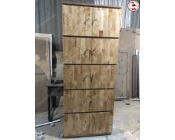 Thanh lý tủ locker bằng gỗ tư nhiên chống nước