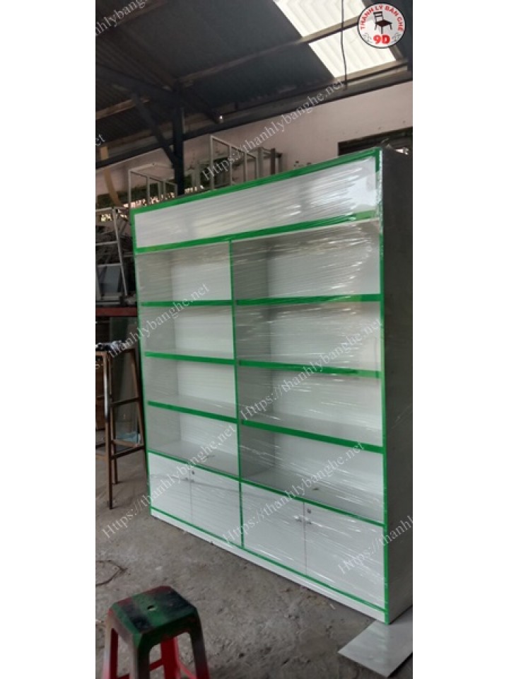 Thanh lý tủ kệ trưng bày cửa hàng cũ giá rẻ